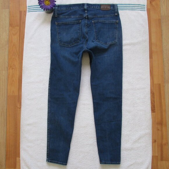 MADEWELL Jeans 10" High Rise Skinny Denim Size 31 - Picture 9 of 13